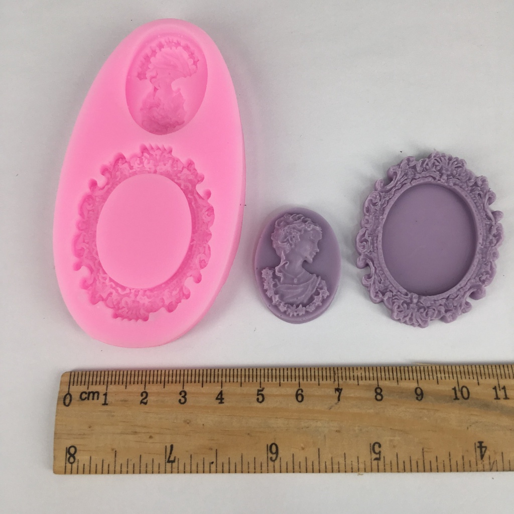 Khuôn silicone tạo hình trang trí bánh kem hình dễ thương Bk1014