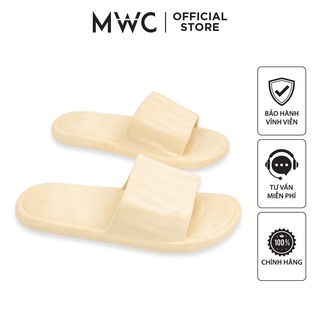 Dép MWC 3476 - Dép Nữ Quai Ngang Bản To Đế Bệt Trẻ Trung