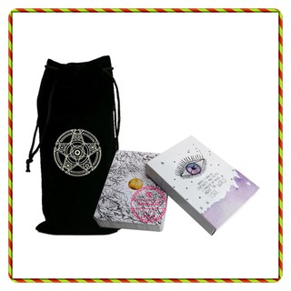 Combo Bộ Bài Tarot Bói Toán Universe Mysterious Oracle -Universe has your backvà Túi Nhung Đựng Tarot Toyvnmall