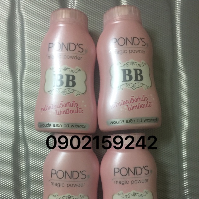 Phấn pond BB và hộp đựng phấn moshi