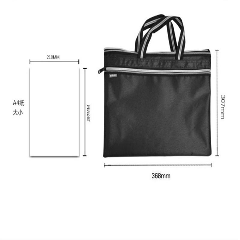 Cặp đựng hồ sơ A4 chống nước có khóa zip