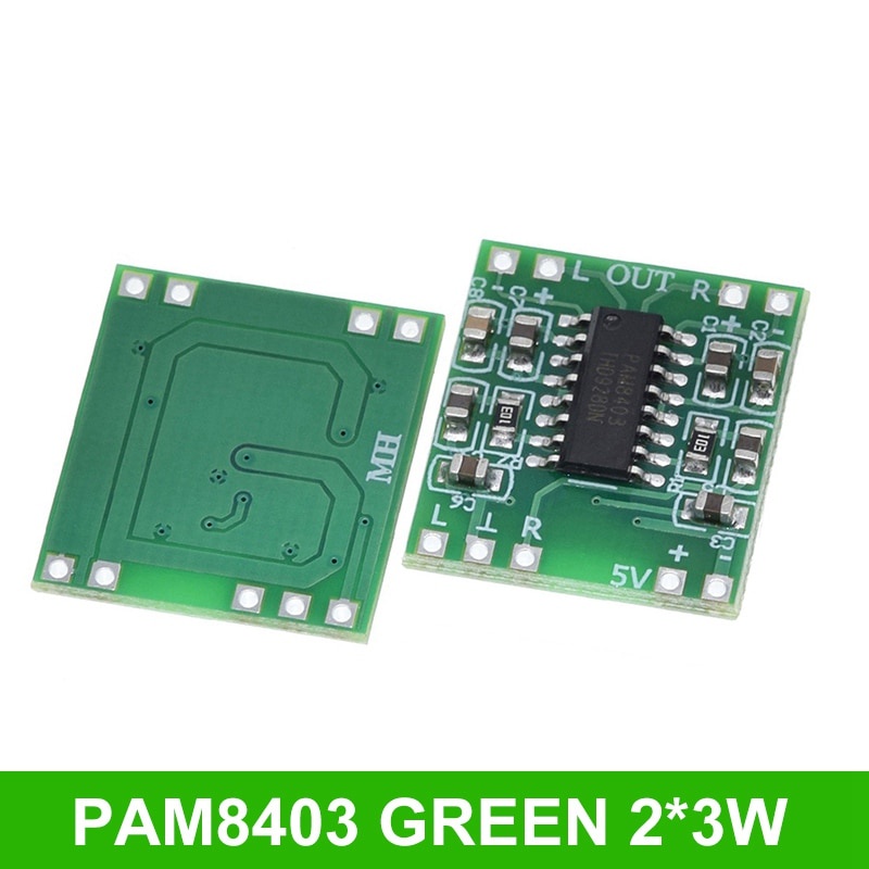 Bảng Mạch Khuếch Đại Âm Thanh Kỹ Thuật Số Mini Bluetooth 5.0 Pam8403 2x3w 5w 2.5v Sang 5v