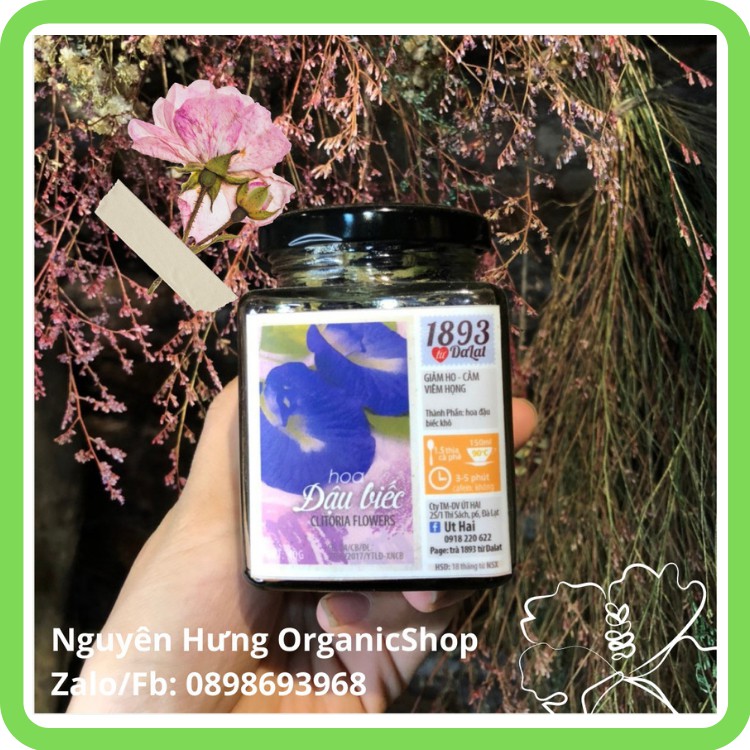 TRÀ HOA ĐẬU BIẾC - TỪ ĐÀ LẠT 1893