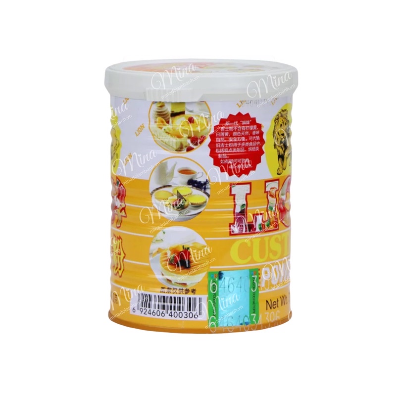 Bột Lion Custard 3,5kg (Bột sư tử) chính hãng