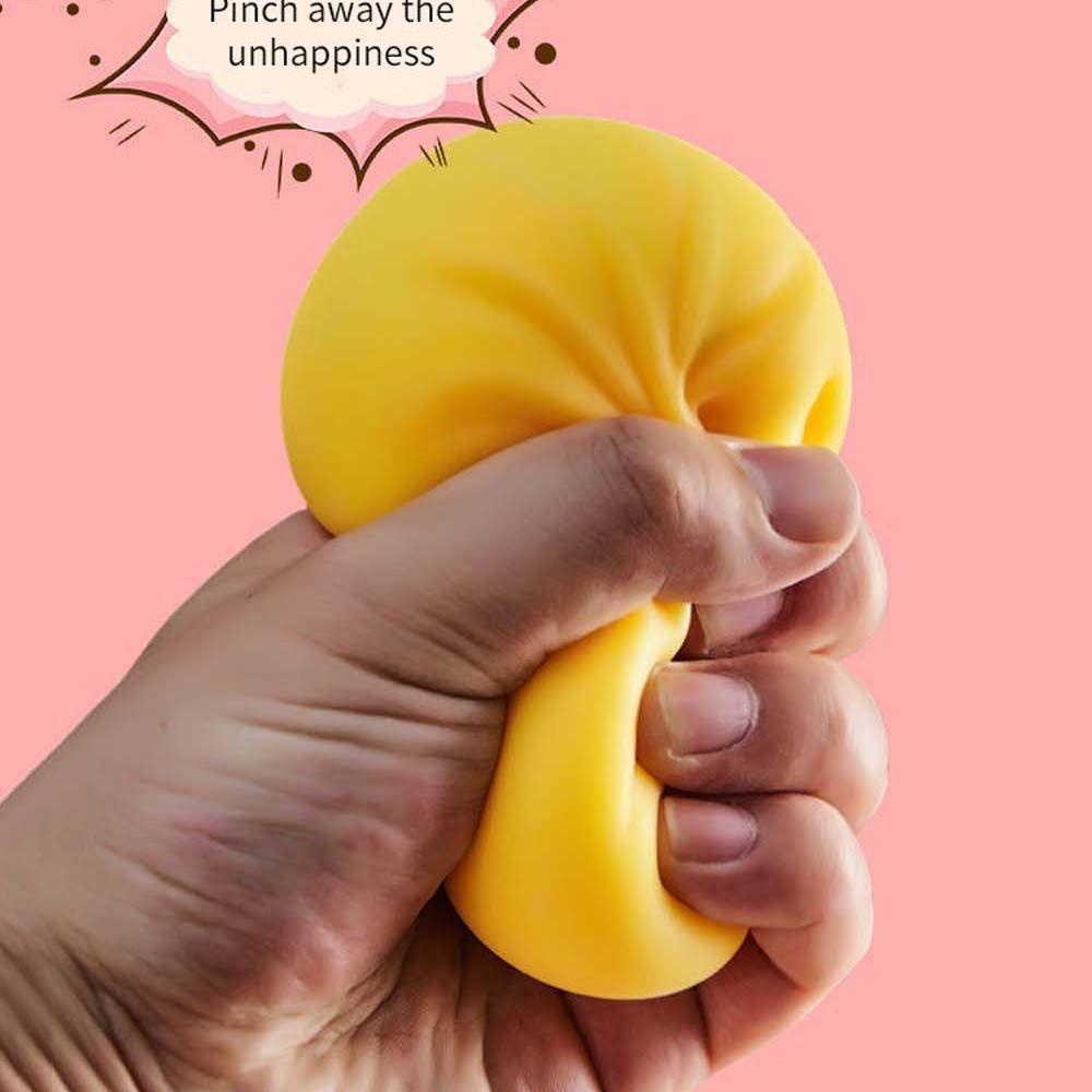 Đồ Chơi Bóp Hình Bánh Bao Giúp Giải Tỏa Căng Thẳng