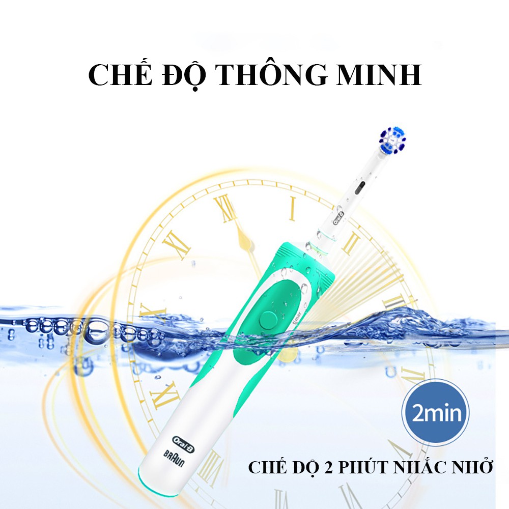 Bàn chải đánh răng điện OralB, bàn chải điện tự động đánh răng cao cấp chăm sóc sức khỏe răng miệng cho bạn và gia đình.