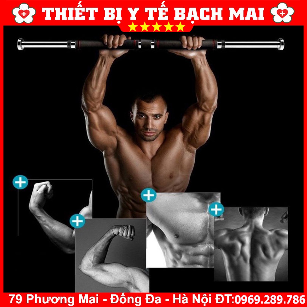 Xà Đơn Gắn Tường Di Động - Tuỳ Chỉnh Độ Dài Như Ý