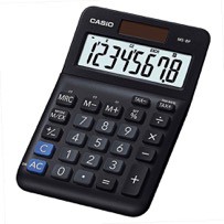 Máy tính ĐỂ BÀN CASIO MS-80F &amp; MS-8F, MS-10F, MS-20F - Kích thước NHỎ GỌN (8/10/12 SỐ) - Máy tính CASIO Chính Hãng