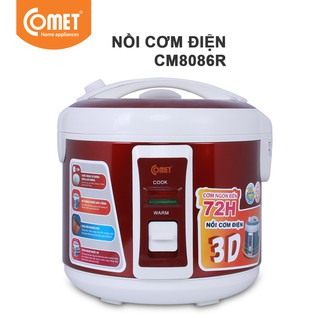 Nồi cơm điện tử 1,8L COMET - CM8086