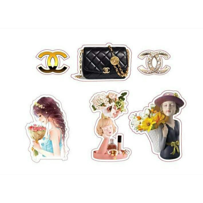 Set cắm giấy hiện đại trang trí bánh kem sinh nhật