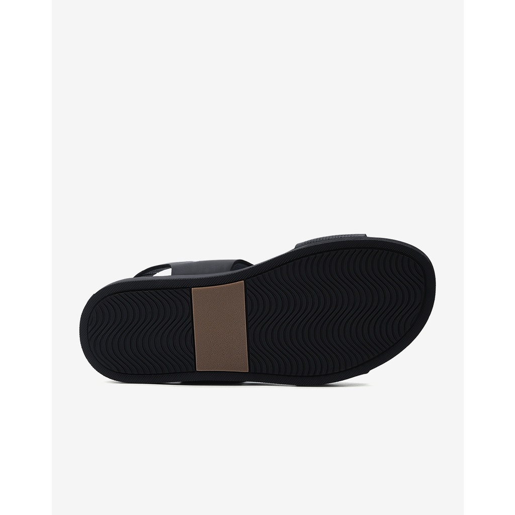 Giày sandal nam Đông Hải thiết kế quai ngang họa tiết dập lỗ đế 3cm siêu nhẹ - S3110