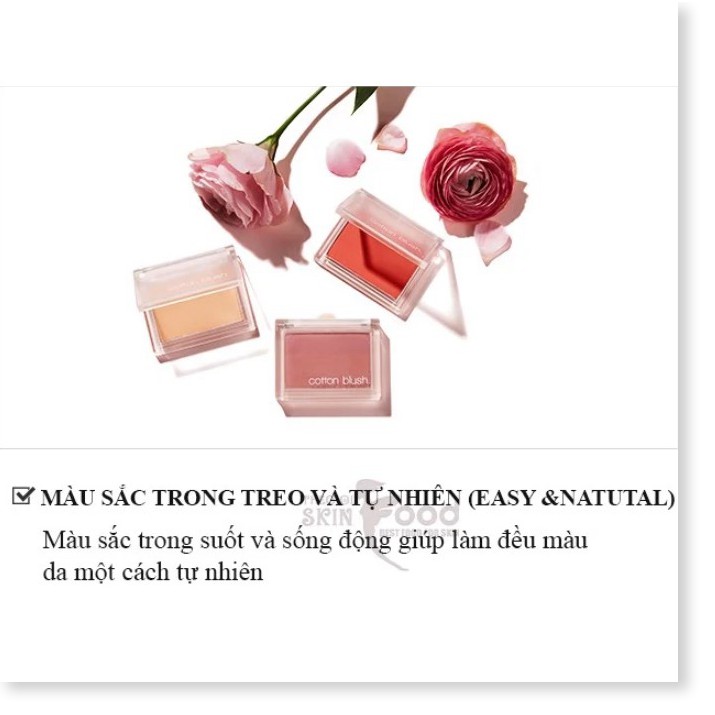 Phấn Má Hồng Dạng Nén Xinh Xắn Missha Cotton Blush 4g