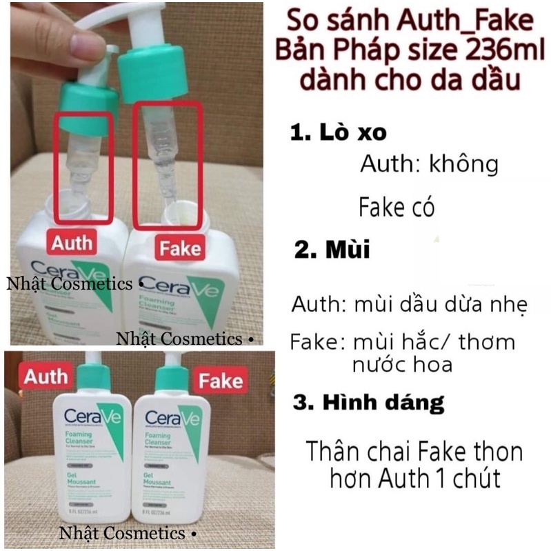 Sữa rửa mặt Cerave xanh dương 236ml