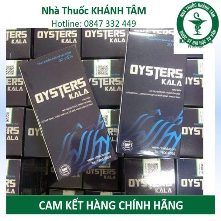 Oysters Kala (Hộp 30 viên) - Tinh chất hàu biển, hàu ob, oster kala _Khánh Tâm ! !