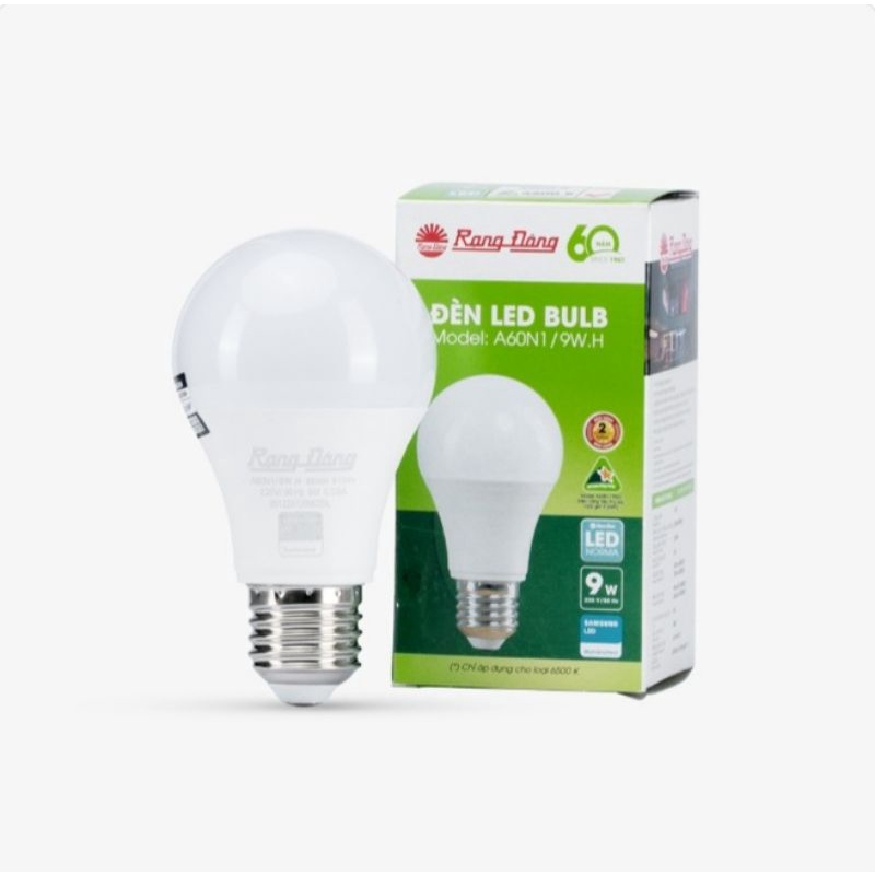 Bóng LED BULD Rạng Đông 9W
