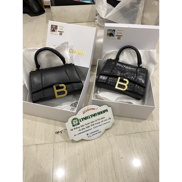 Túi xách chữ b full box bill ảnh thật + video