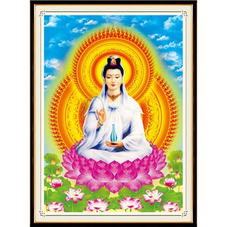 Tranh đính đá Phật bà VS473 - chưa đính