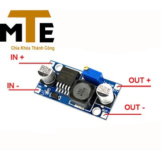 Mạch nguồn giảm áp, hạ áp LM2596 ADJ buck DC 3A có điều chỉnh điện áp