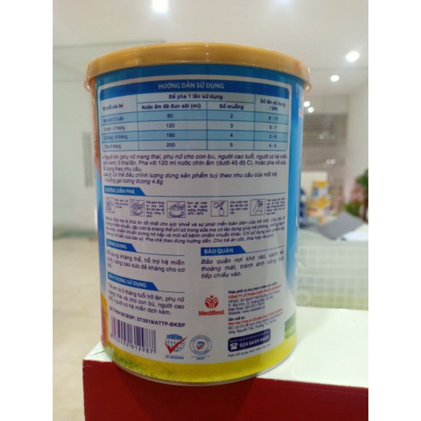 Sữa non Colostrum Milk Powder Gold lon thiếc 400g