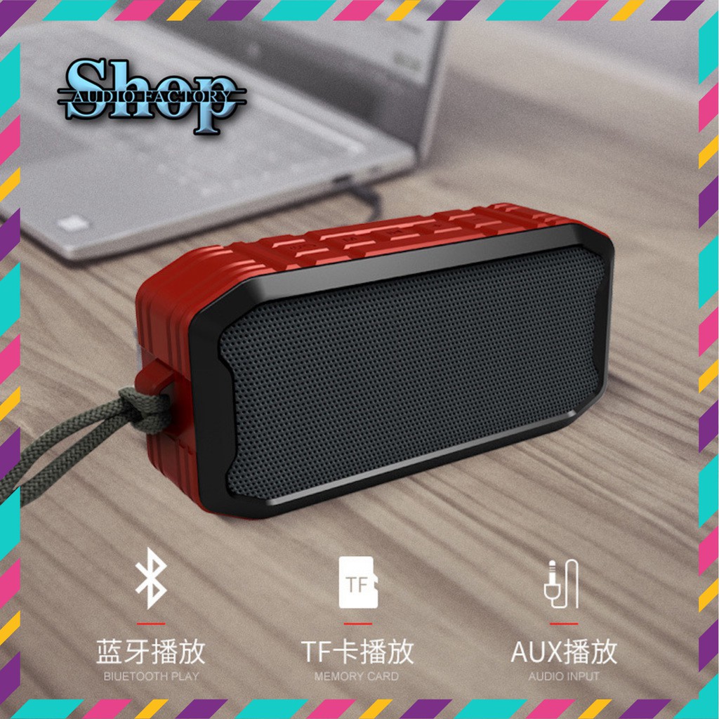 Loa bluetooth 5.0  [Chống nước IPX7] [loabluetooth] [Bass Mạnh] vthm9  (vthm9)