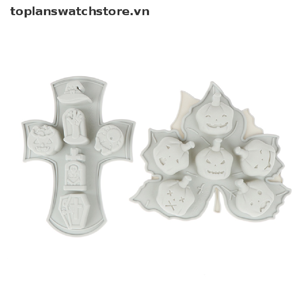 Khuôn Silicon Làm Bánh Phong Cách Halloween Độc Đáo