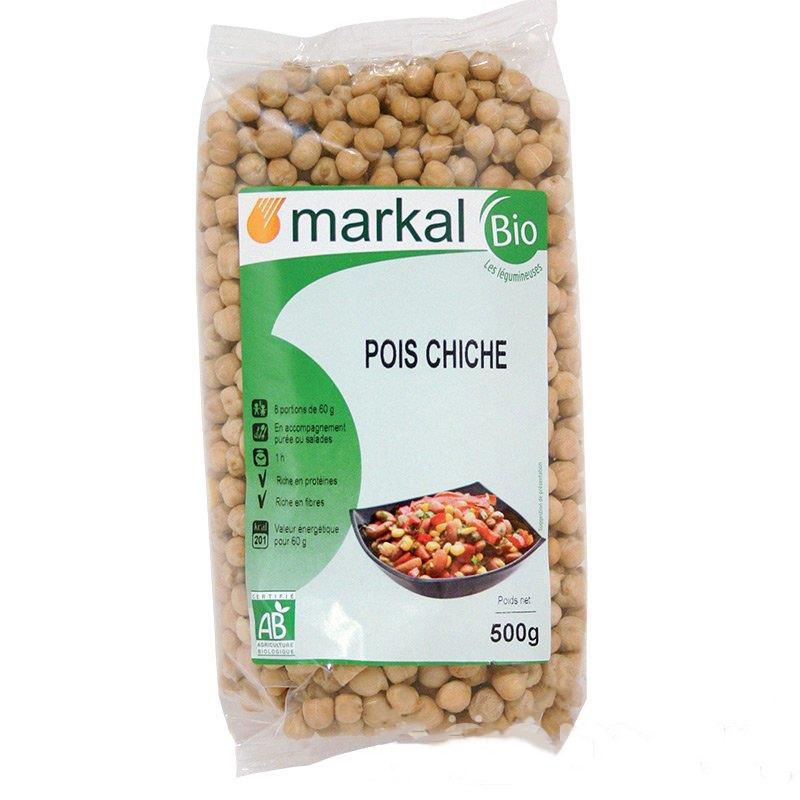 [Mã GROSALE2703 giảm 8% đơn 250K] (Organic) Đậu Gà Hữu Cơ Cao Cấp Markal 500g