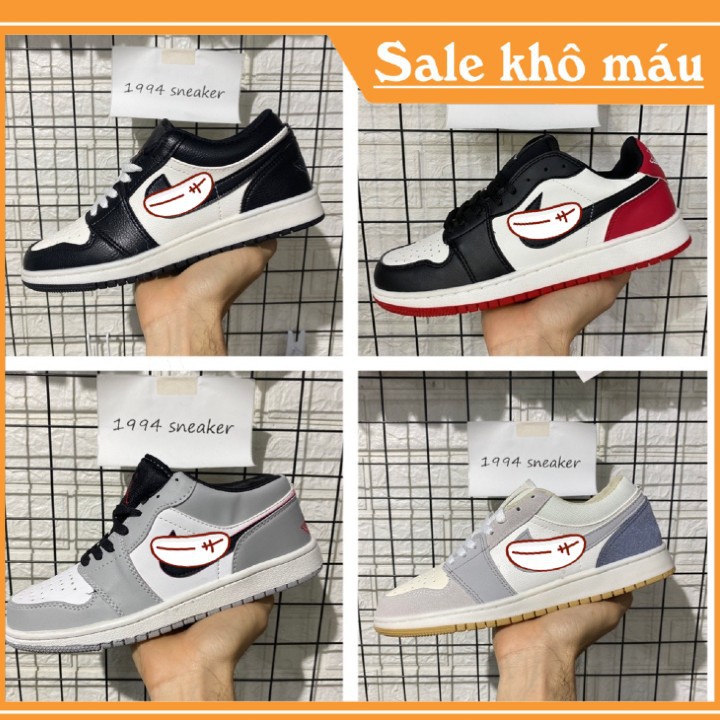 Giày jordan 1 cổ thấp ❤️full bill + box❤️ jordan cổ thấp [ảnh thật + video] jordan _1994 sneaker