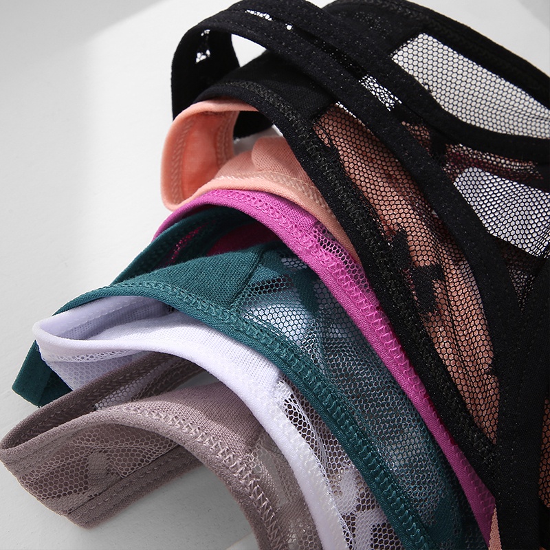 Bộ 5 quần lót lọt khe CUTEBYTE thiết kế hình bướm dễ thương quyến rũ thời trang cho nữ