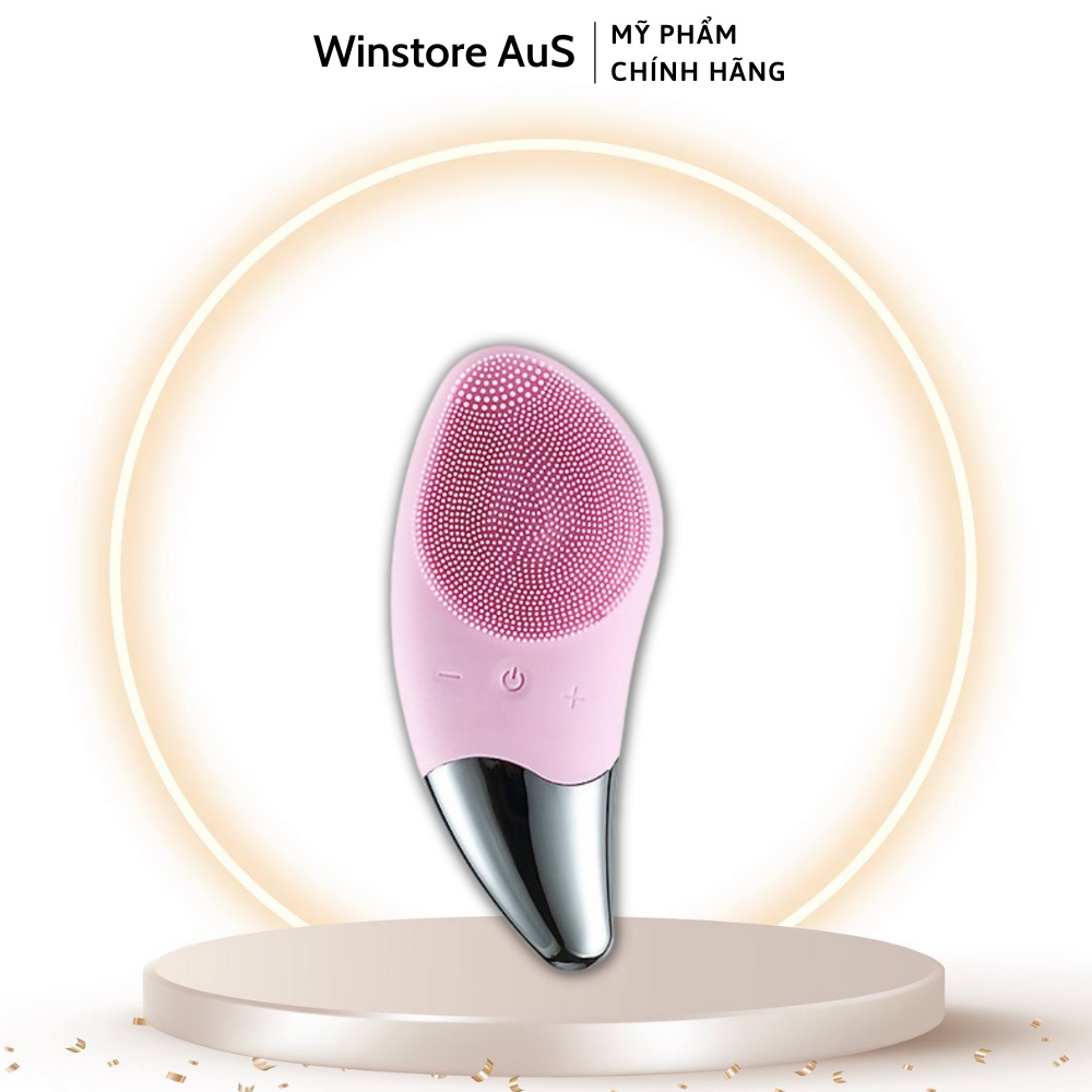 Máy Rửa Mặt Mini Sonic Cao Cấp 3 Trong 1 Chính Hãng , Máy Massage Mặt Rung Sóng Siêu Âm SONIC FACIAL