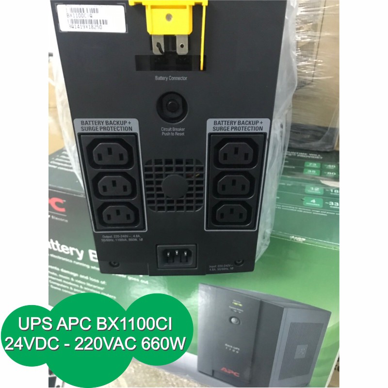 Bộ lưu điện UPS APC BX1100CI 1100VA 600W BX1100CI | BigBuy360 - bigbuy360.vn