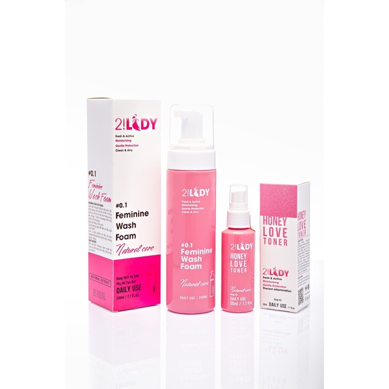 Combo dung dịch vệ sinh 2lady