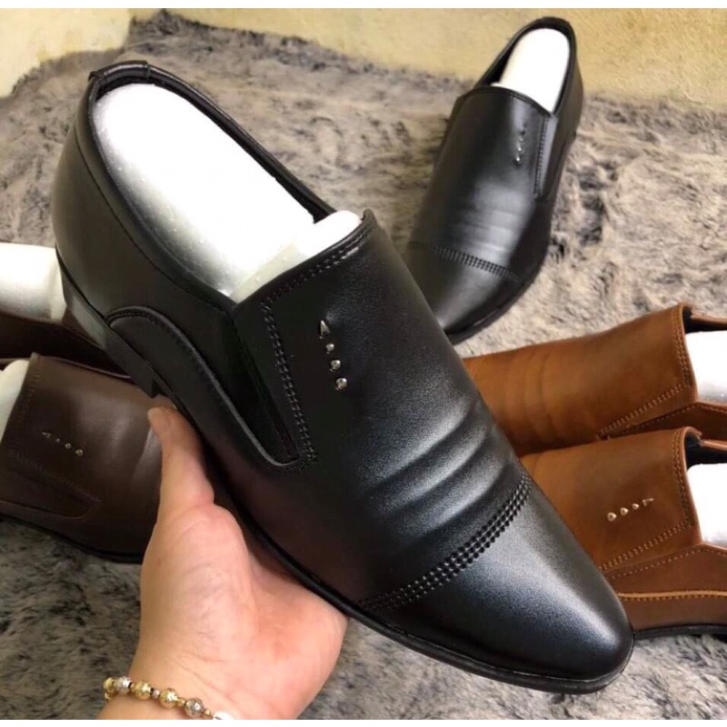 🗣FREESHIP! Giày Da Tăng Chiều Cao 5-7cm Công Sở,Tiệc Tùng siêu sang mà lại đơn giản🥰🥰🥰