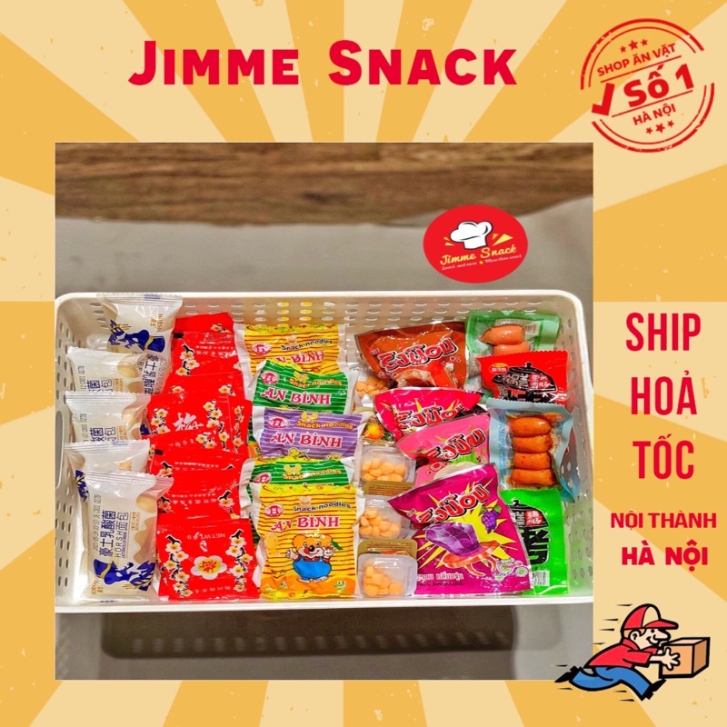 💥 CÁC MÓN ĂN TUỔI THƠ NHÀ JIMME SNACK Freeship GIÁ CHỈ TỪ 2K
