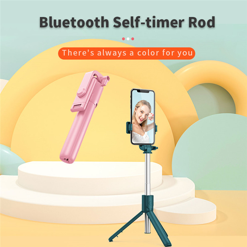 Gậy Selfie KAXOE Bluetooth Điều Khiển Từ Xa Không Dây Tất Cả Trong Một Có Thể Gấp Lại Với Ba Chân Đứng Chuyên Dụng