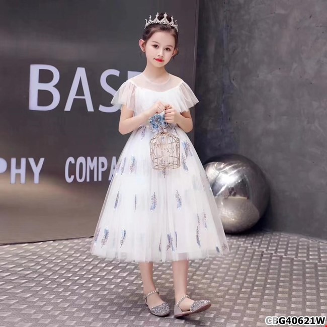 Đầm công chúa dạ hội cho bé gái