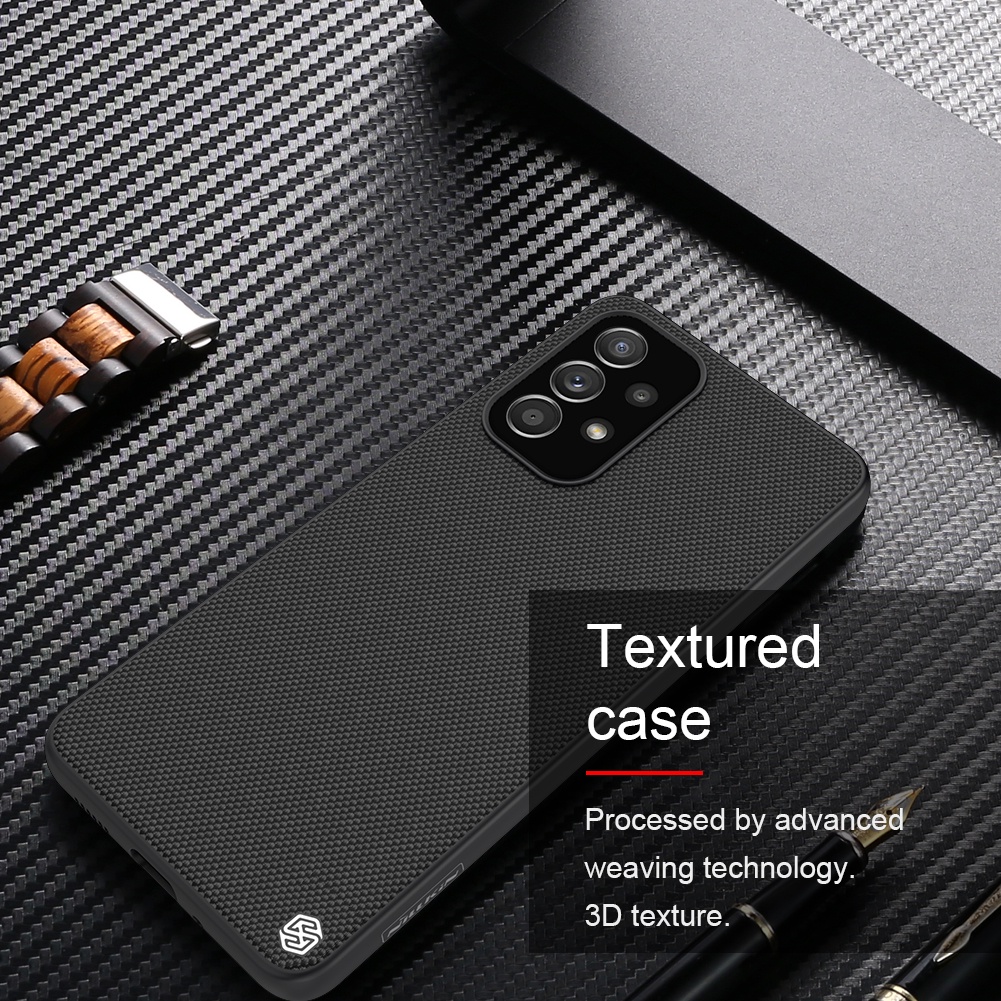 Ốp điện thoại NILLKIN sợi nylon nhẹ nhàng chống trượt chống sốc dành cho Samsung Galaxy A33 5G