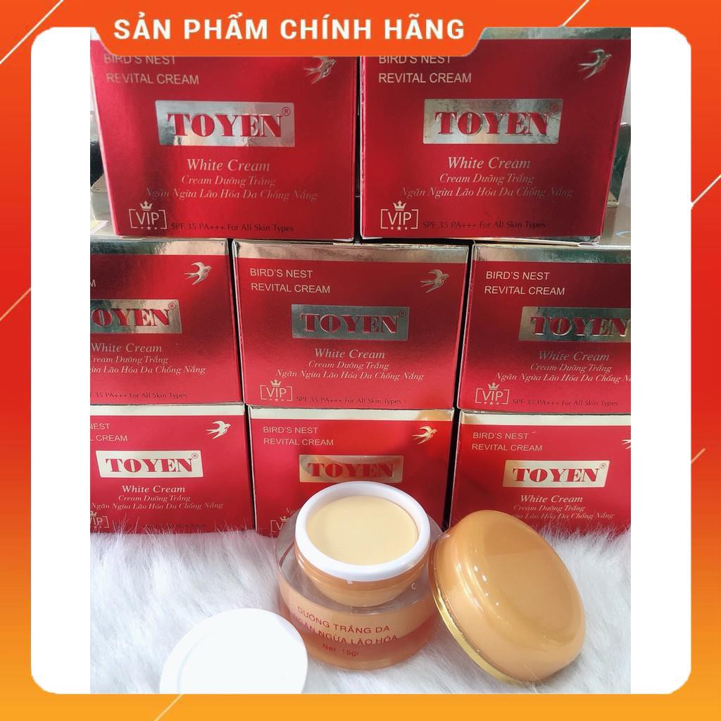 Kem dưỡng trắng - Ngăn ngừa lão hóa da - Chống nắng Tổ Yến