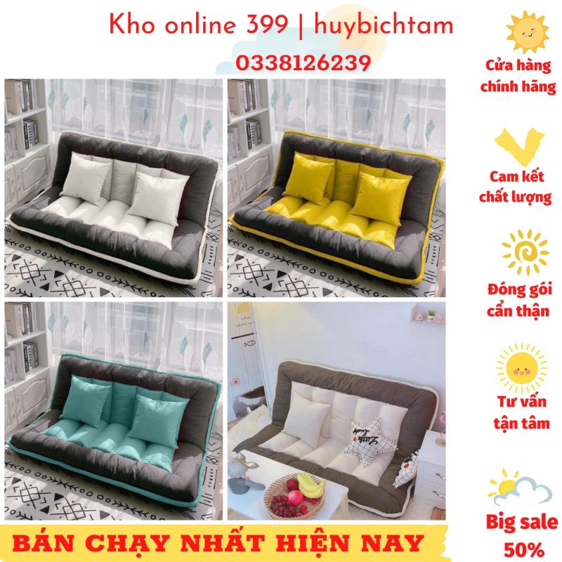 [GIÁ HỦY DIỆT] ghế sofa bệt biến hình đủ màu, lười tami Nhật Bản, nội thất decor,