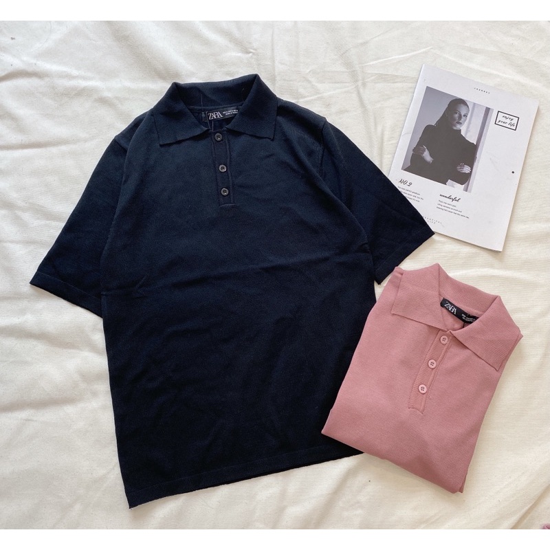 Áo len mongtaghi cộc tay