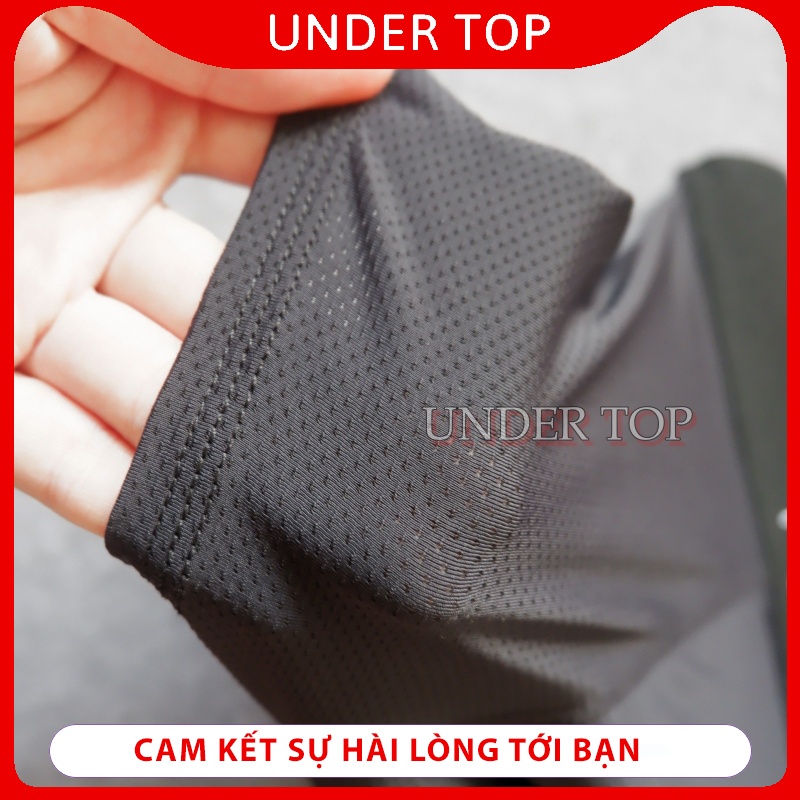 Quần lót nam đùi thông hơi thun lạnh, Quần sịp nam đùi thông hơi boxer co dãn 4 chiều kháng khuẩn | Under Top