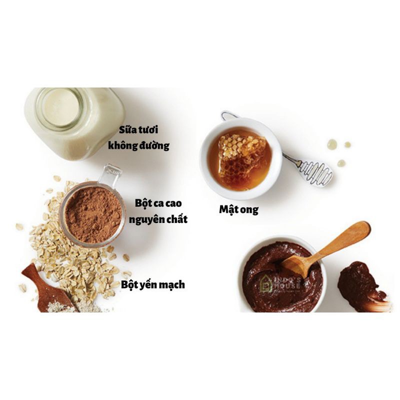 100gram BỘT CACAO nguyên chất pha nước uống, làm bánh,...