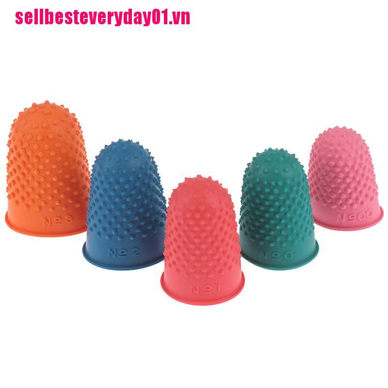 Bộ 5 Đầu Cao Su Bảo Vệ Ngón Tay 3d