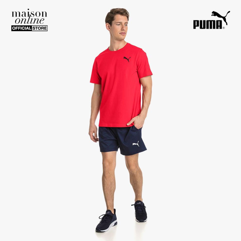 PUMA - Áo thun nam cổ tròn Black Essentials Small 851741-25 !