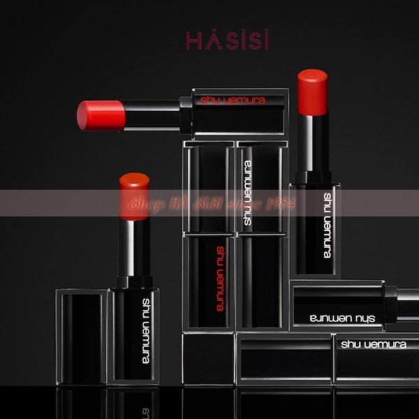 Son vỏ đen SHU UEMURA - Rouge Unlimited Matte Lipstick 3g (Phiên Bản Vỏ Đen Mới Nhất 2019)