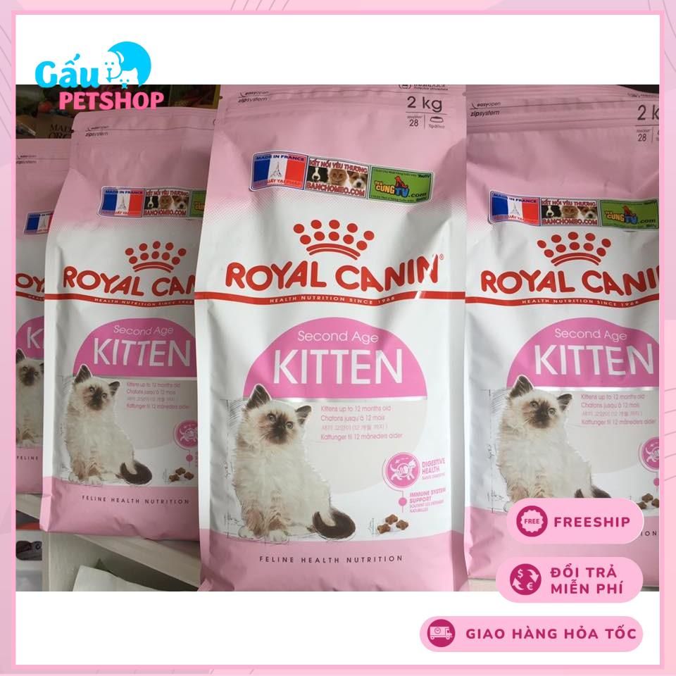 Thức ăn hạt cho mèo Royal Canin Kitten túi 2kg
