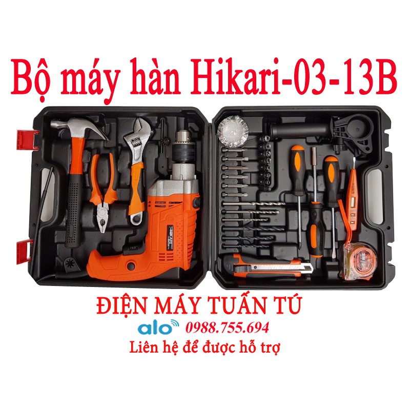 MÁY KHOAN HIKARI-03-13B &amp; BỘ SẢN PHẨM