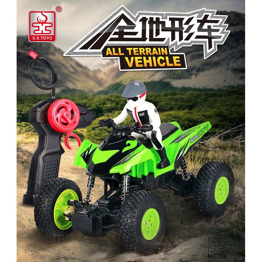 Xe ATV leo núi điều khiển từ xa