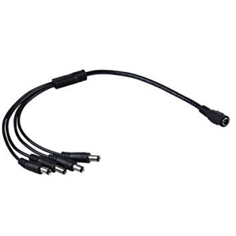 Dây chia nguồn DC cho camera từ 1 ra 2,4,5,8 chân 5.5x2.1mm