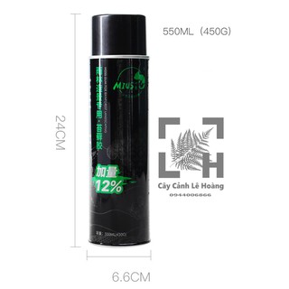 Keo xịt dán rêu Mius ( Thủy sinh , bán cạn )