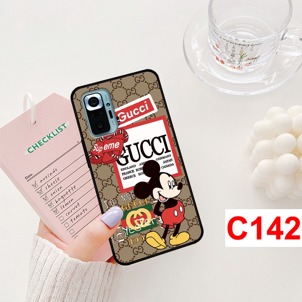 Ốp Redmi Note 10/10s - Note 10 Pro in hình thương hiệu thời trang. ốp lưng xiaomi redmi note 10-10s - note 11 pro đẹp.